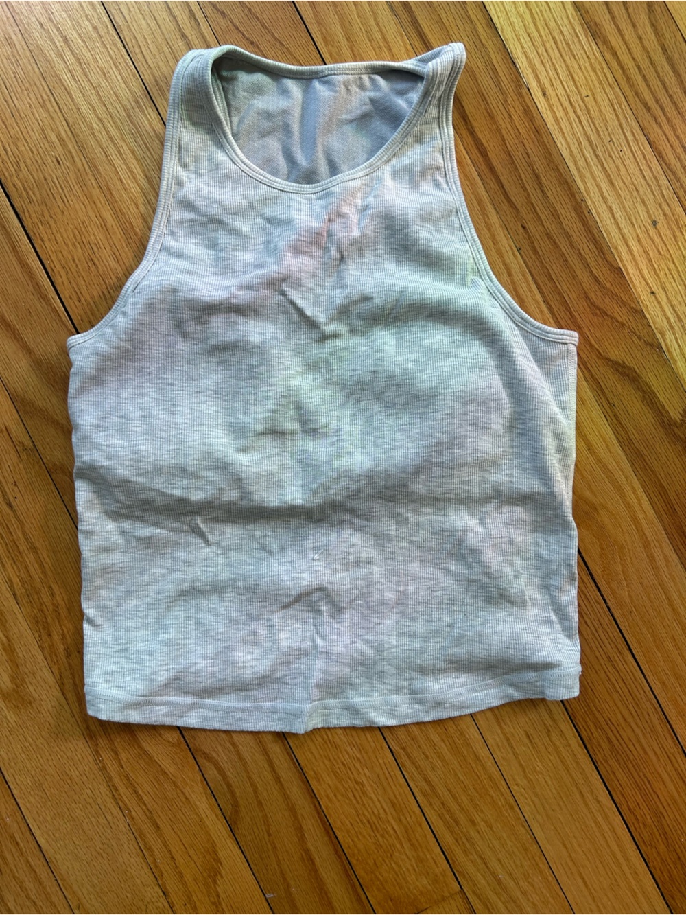 Vuori ribbed tank with built-in bra
